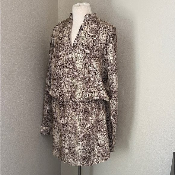 Cals Boutique Animal Print Long Sleeve Dress - Picture 4 of 8